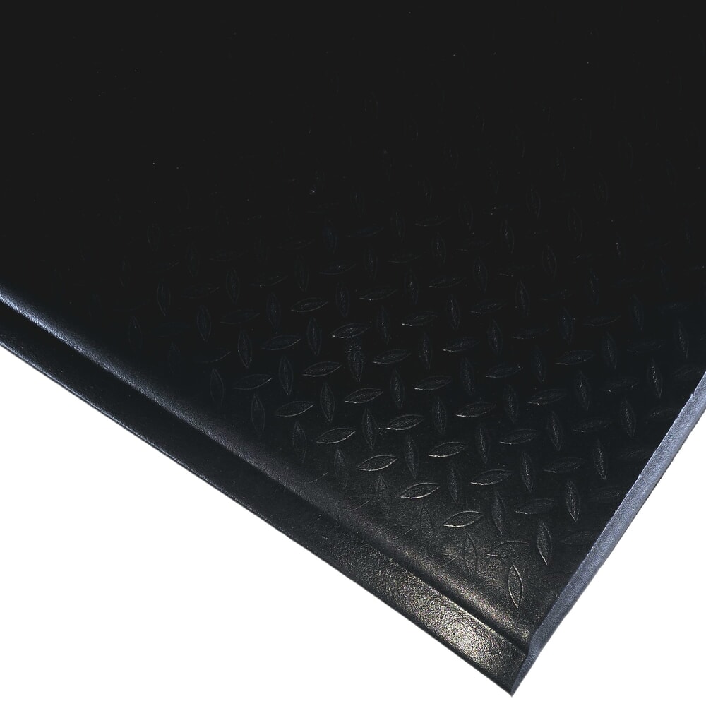Product afbeelding: Steinbock® antivermoeidheidsmat ErgoSoft, ruitpatroon, 2-lagig, BxL 600 mm x 1000 mm, zwart