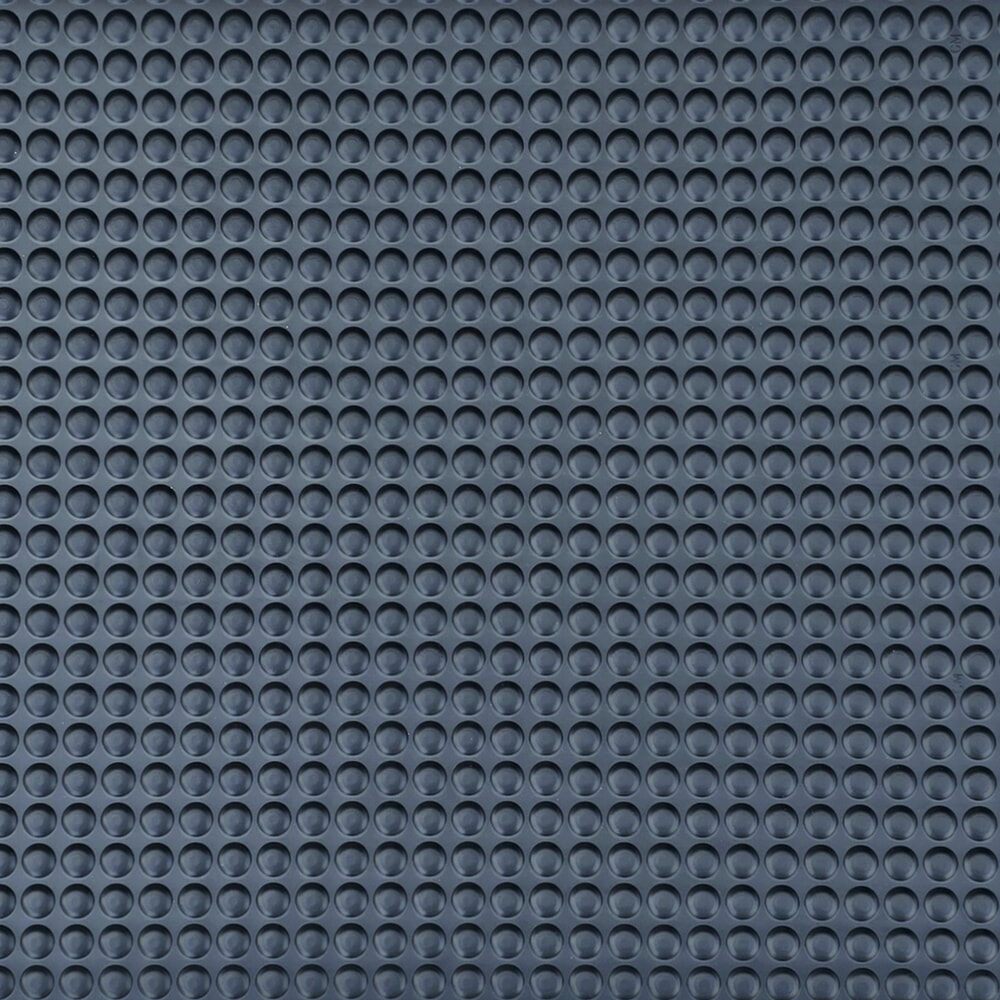Produktabbildung Nr. 3: Steinbock® Anti-Ermüdungsmatte ErgoSoft Pro, Halbkugelprofil, 2-lagig, BxL 900 mm x 2000 mm, schwarz/gelb