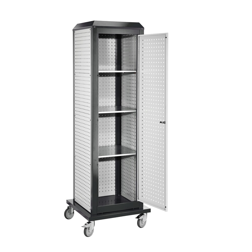 Produktabbildung Nr. 2: Kappes RasterPlan Werkzeugturm, groß, Modell 6, mobil, lichtgrau/anthrazitgrau