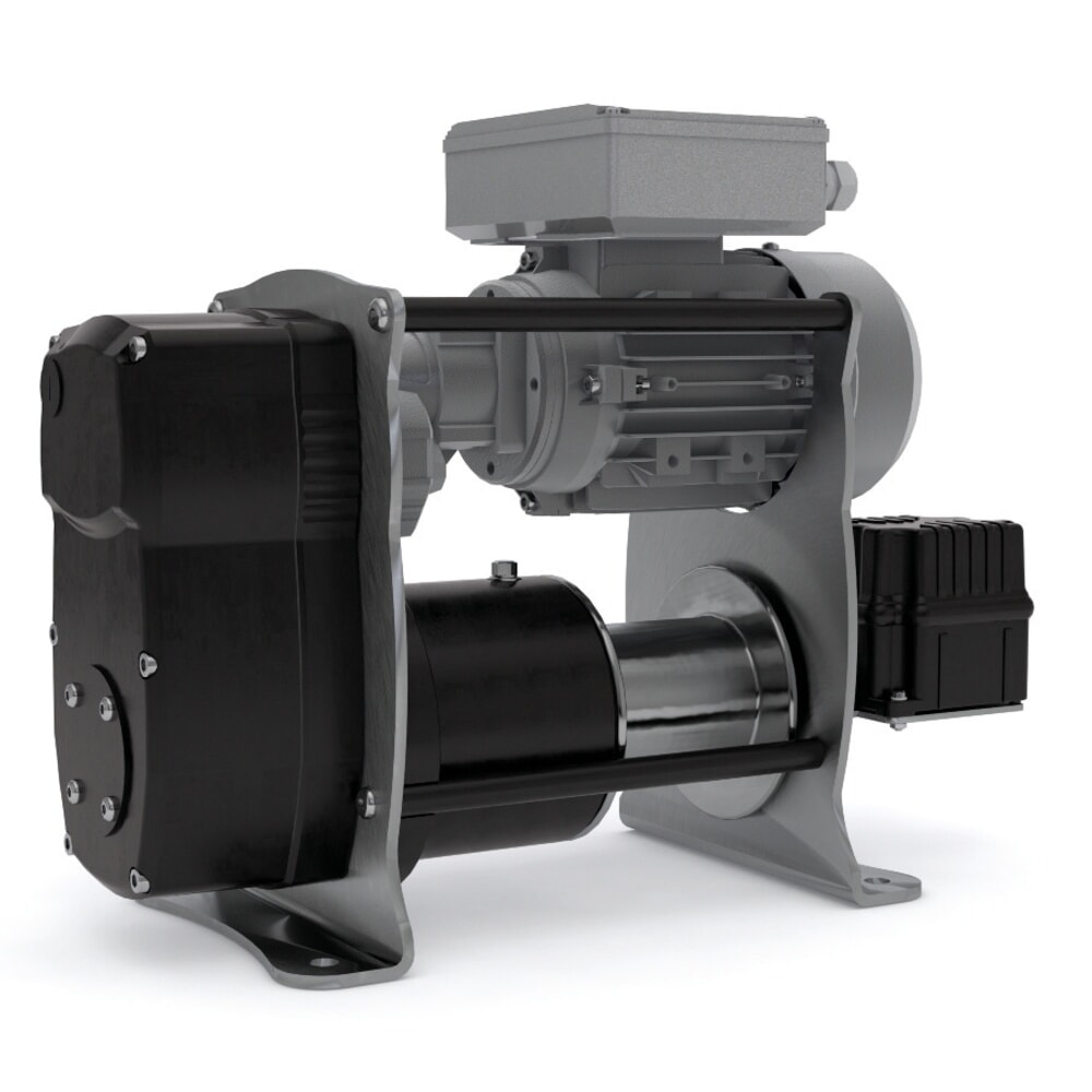 Produktabbildung: Pfaff Elektrische Seilwinde Theta, mit Doppelsicherheitsfederbremse, Tragfähigkeit 100 kg