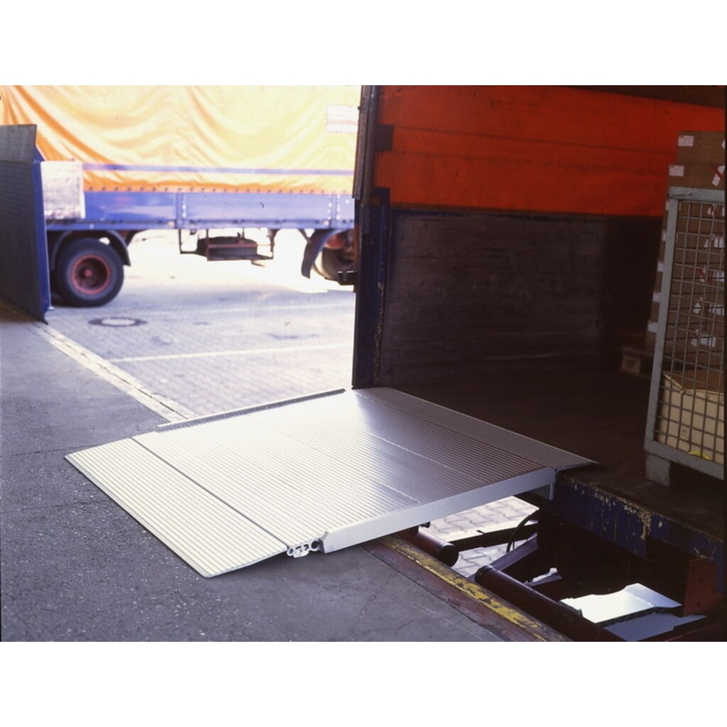 Altec Verladebrücke HF, bewegliche Auffahrzunge für flachen Anfahrwinkel, TK 4.000 kg, BxL 1.250 x 1.235 mm Produktabbildung Nr. 4: Altec Verladebrücke HF, bewegliche Auffahrzunge für flachen Anfahrwinkel, TK 4.000 kg, BxL 1.250 x 1.235 mm