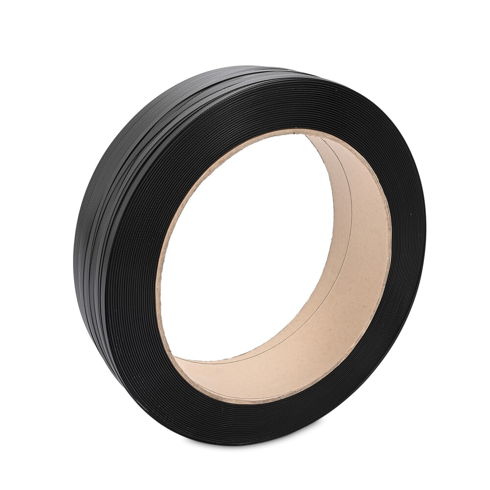 Produktabbildung: HEMMDAL PP-Umreifungsband, gewaffelt, Kern-Ø 406 mm, hohe Zugfestigkeit, 12,7 mm x 1.500 mm pro Rolle, Stärke 0,85 mm