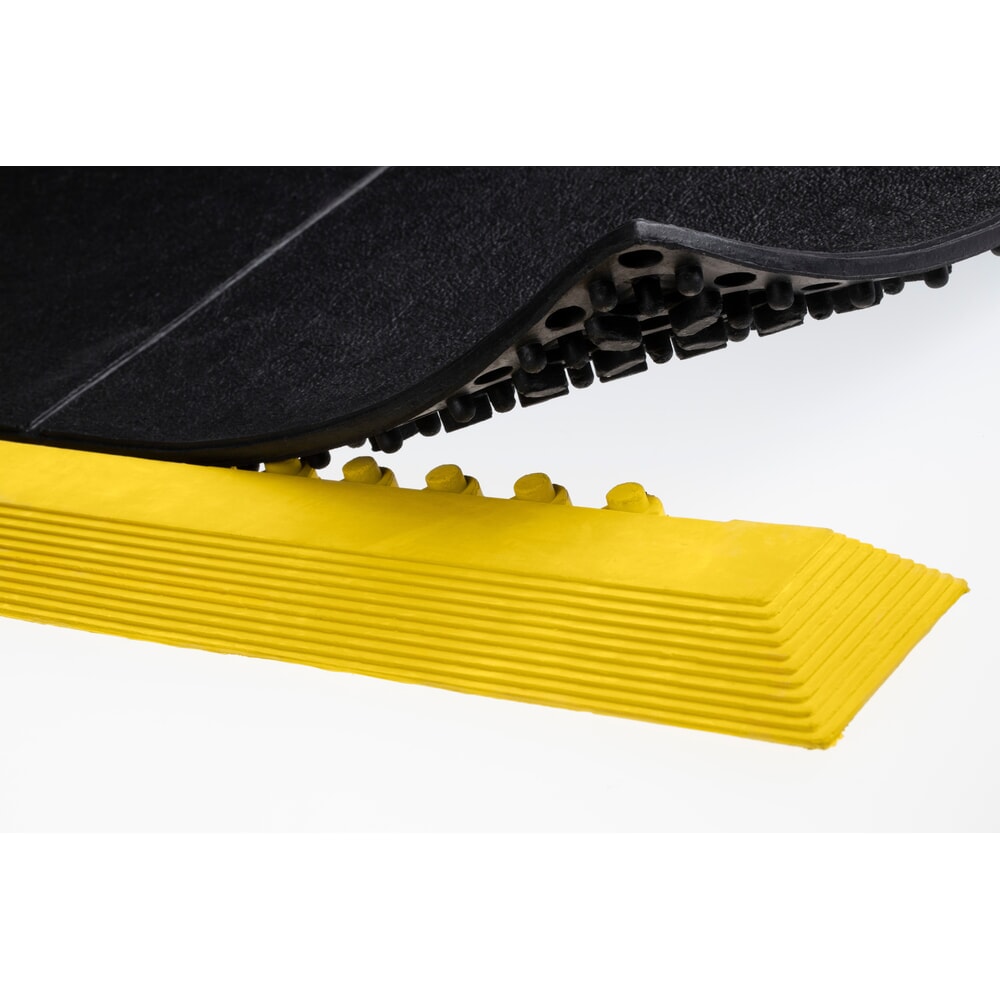 Produktabbildung Nr. 3: Miltex Leisten inkl. Ecken für Anti-Ermüdungsmatte Yoga Solid Spark, männlich, gelb, 4 Stk/VE