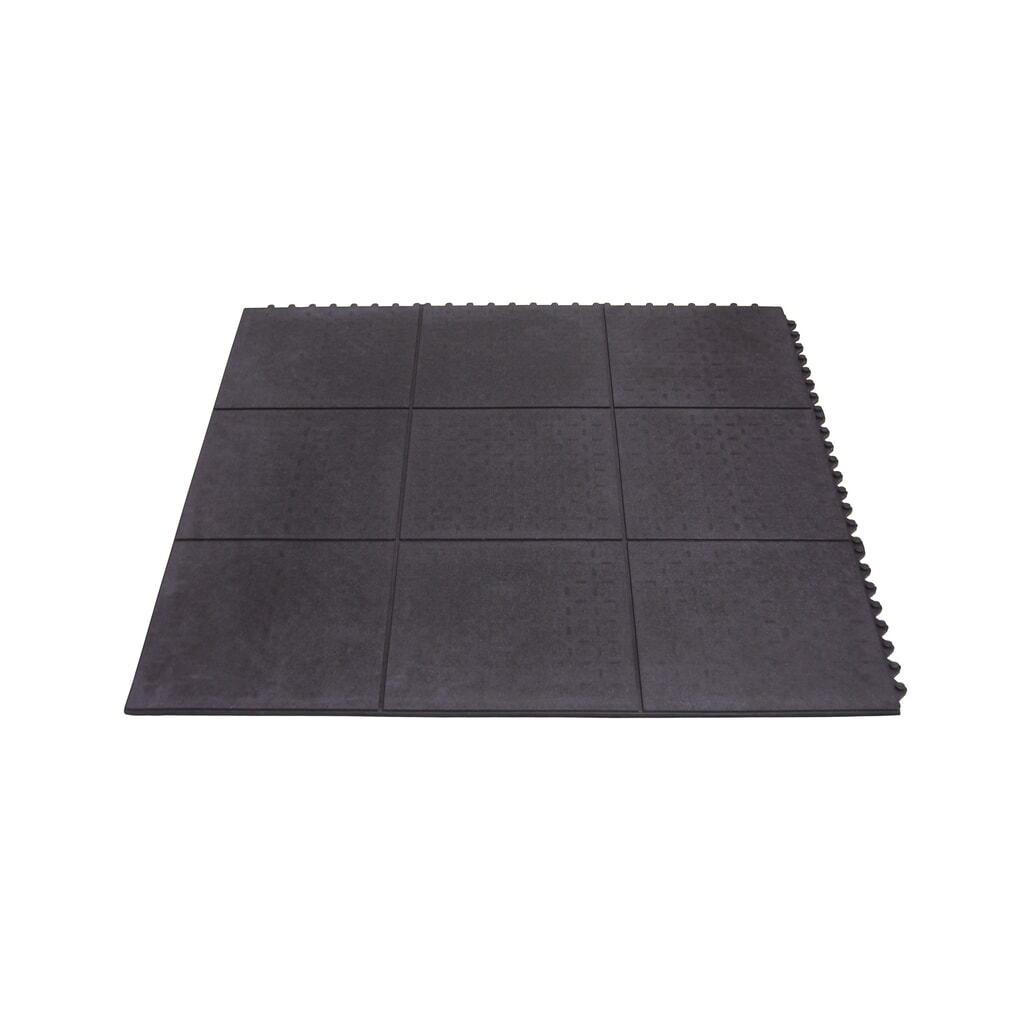 Miltex Anti-Ermüdungsmatte Yoga Solid Oil für Trocken- und Nassbereiche, BxL 900 x 900 mm Produktabbildung: Miltex Anti-Ermüdungsmatte Yoga Solid Oil für Trocken- und Nassbereiche, BxL 900 x 900 mm