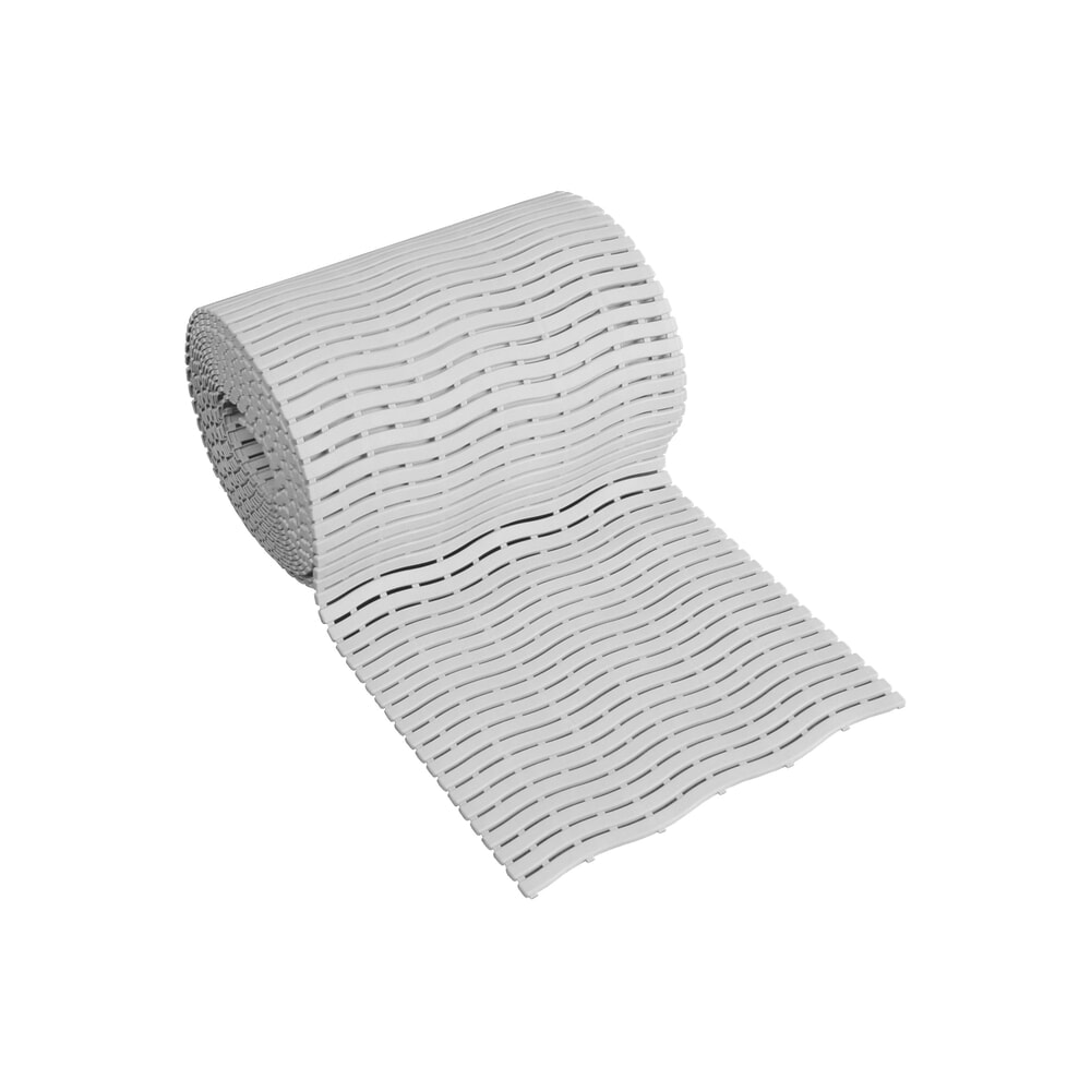 Zdjęcie produktu nr 1: Mata siatkowa Yoga Soft Step, PE, przycięcie na metr bieżący, szer. × gł. 600 x 1000 mm, kolor szary