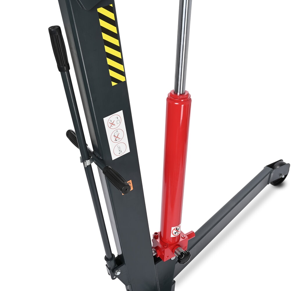 Produktabbildung Nr. 8: Steinbock® Werkstattkran, mit gespreiztem Fahrgestell und Schnellhub, klappbar, TK 1.500-2.000 kg