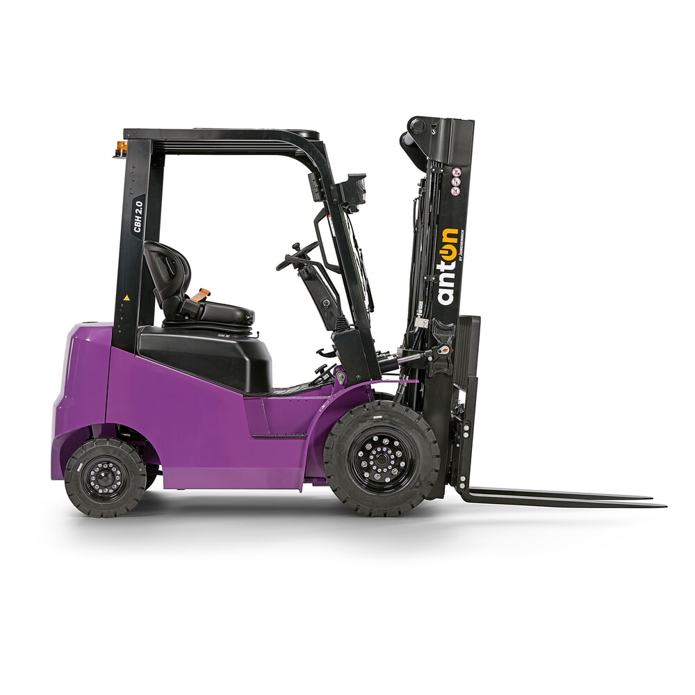 Produktabbildung Nr. 7: AntOn by Jungheinrich Elektro-Stapler CBH 2.0 mit Dreifach-Teleskop-Hubgerüst, Hubhöhe 4800 mm, Tragfähigkeit 2000 kg, Wetterschutzkabine Eco, inkl. Einbauladegerät