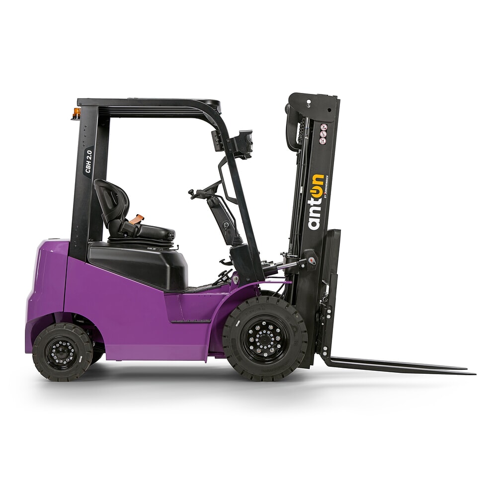 Produktabbildung Nr. 6: AntOn by Jungheinrich Elektro-Stapler CBH 2.0 mit Zweifach-Teleskop-Hubgerüst, Hubhöhe 3300 mm, Tragfähigkeit 2000 kg, inkl. Einbauladegerät