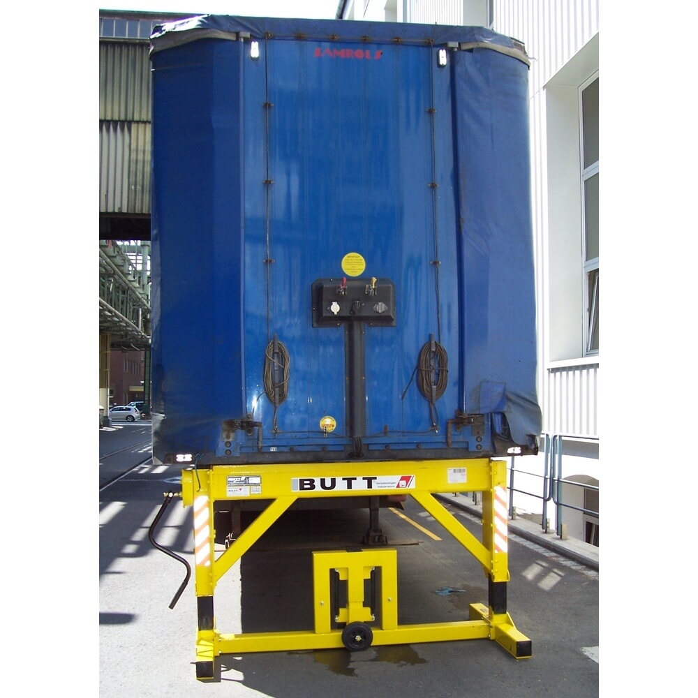 Produktabbildung Nr. 5: BUTT® Teleskop-Verladestütze für Lkw Trailerbock TB25, Tragfähigkeit 25 t, Arbeitshöhe 1020–1470 mm