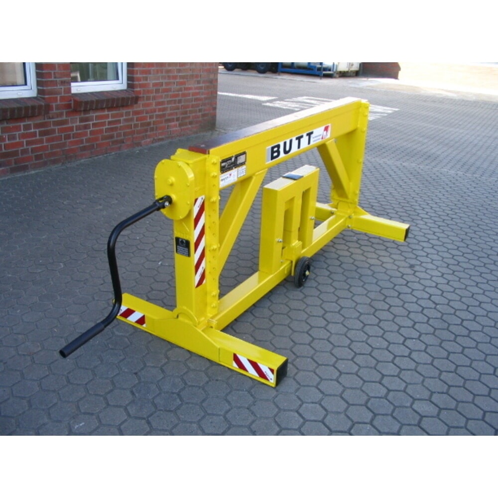 Produktabbildung Nr. 6: BUTT® Teleskop-Verladestütze für Lkw Trailerbock TB25, Tragfähigkeit 25 t, Arbeitshöhe 1020–1470 mm