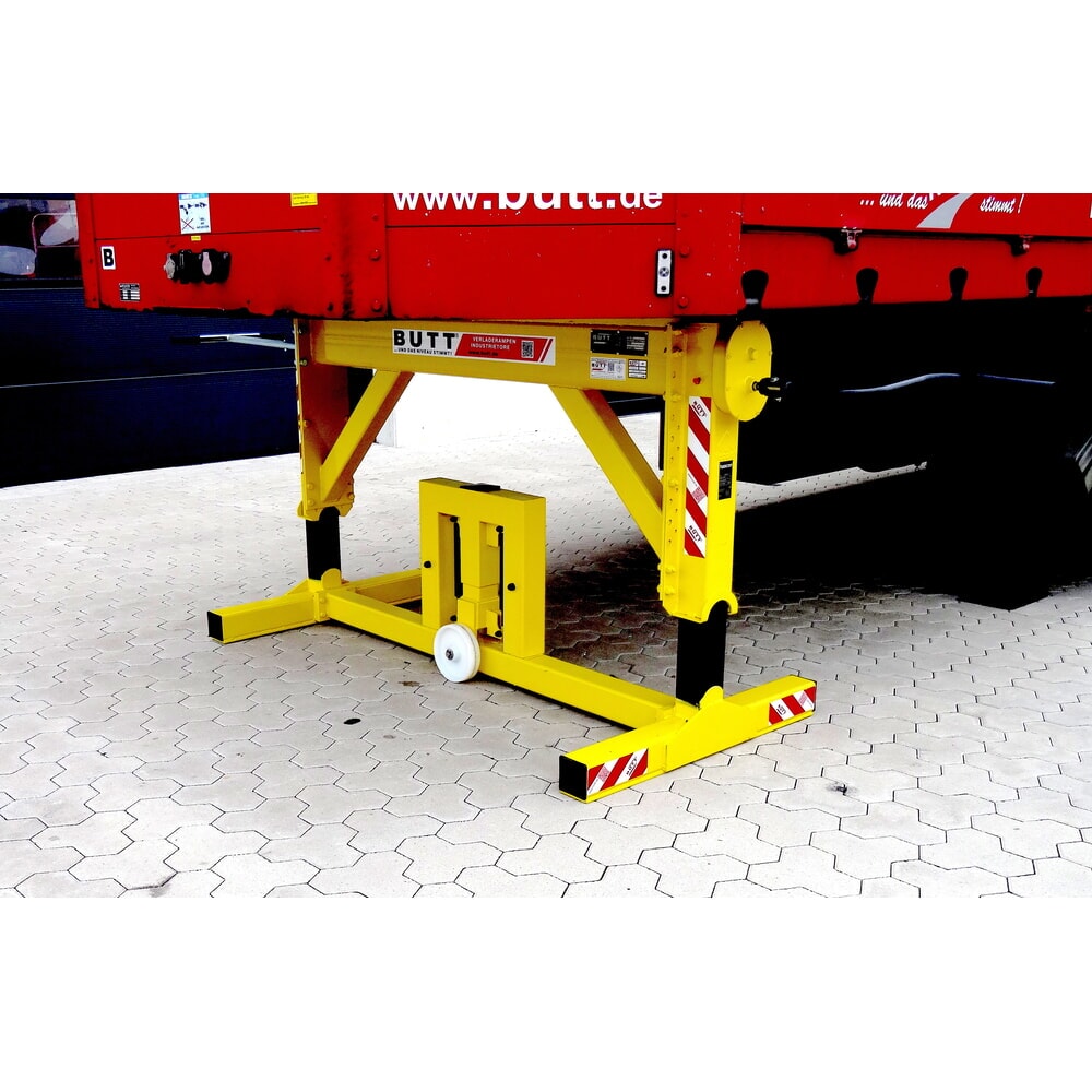 Produktabbildung Nr. 10: BUTT® Teleskop-Verladestütze für Lkw Trailerbock TB25, Tragfähigkeit 25 t, Arbeitshöhe 1020–1470 mm