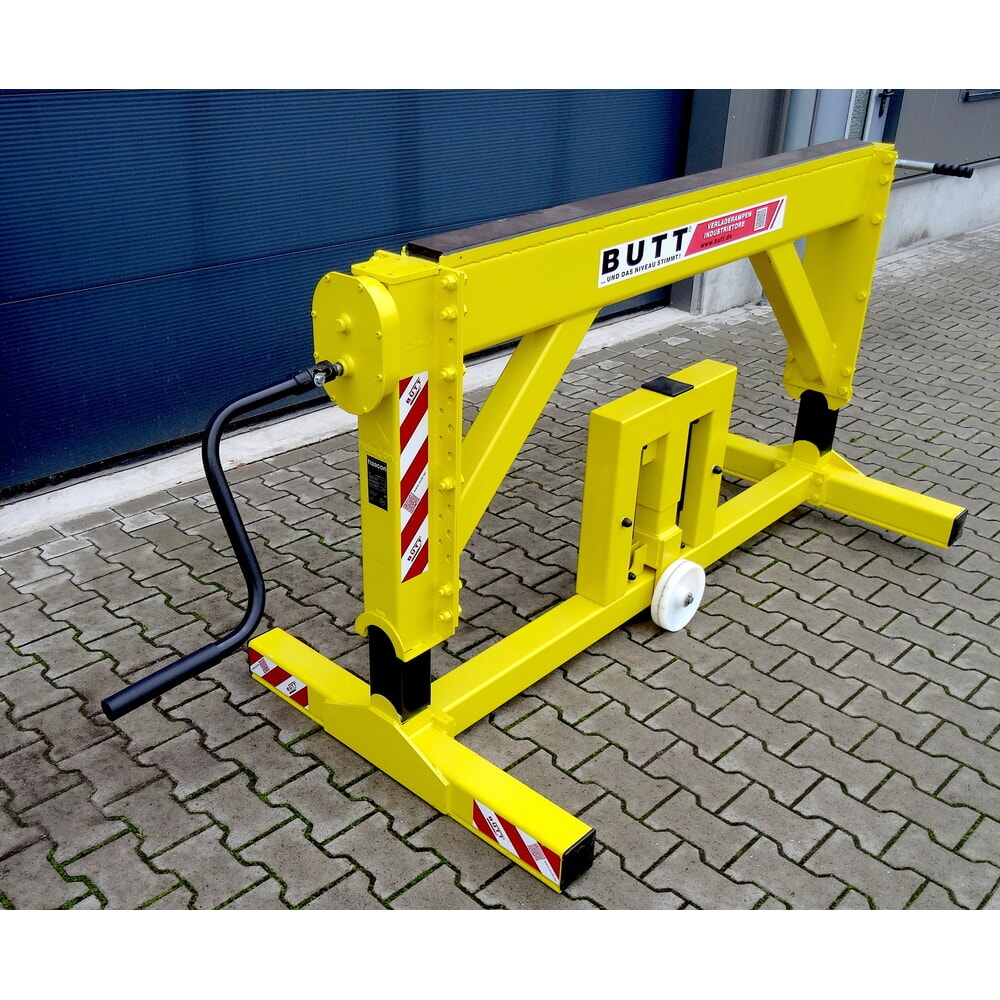 Produktabbildung Nr. 16: BUTT® Teleskop-Verladestütze für Lkw Trailerbock TB25, Tragfähigkeit 25 t, Arbeitshöhe 1020–1470 mm