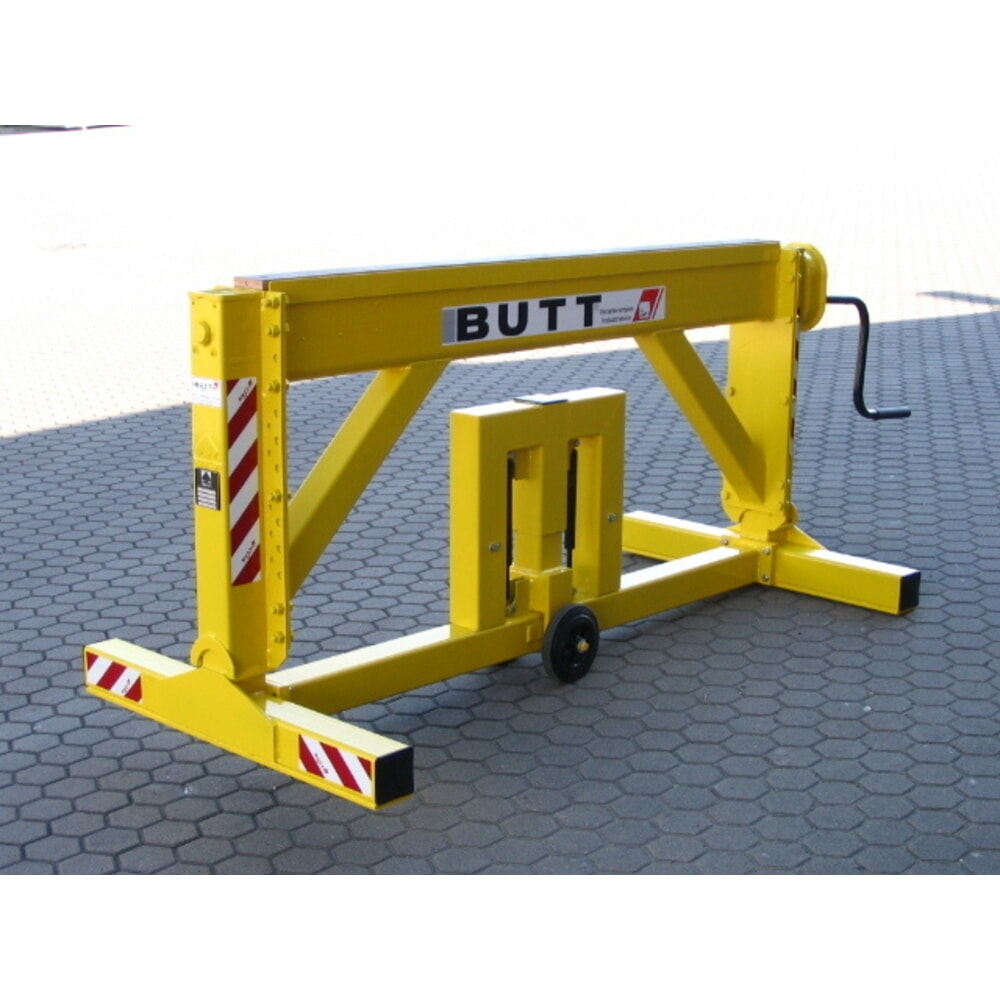Produktabbildung Nr. 17: BUTT® Teleskop-Verladestütze für Lkw Trailerbock TB25, Tragfähigkeit 25 t, Arbeitshöhe 1020–1470 mm