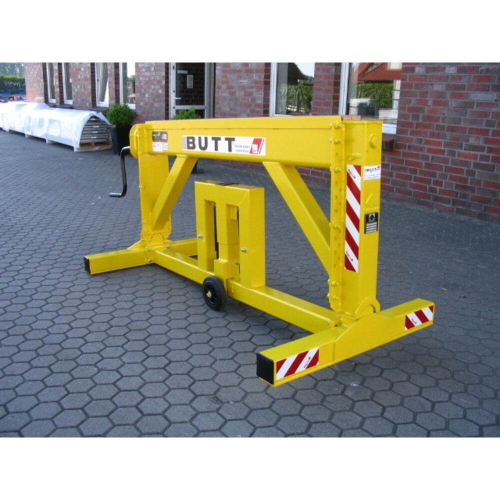 Produktabbildung Nr. 18: BUTT® Teleskop-Verladestütze für Lkw Trailerbock TB25, Tragfähigkeit 25 t, Arbeitshöhe 1020–1470 mm