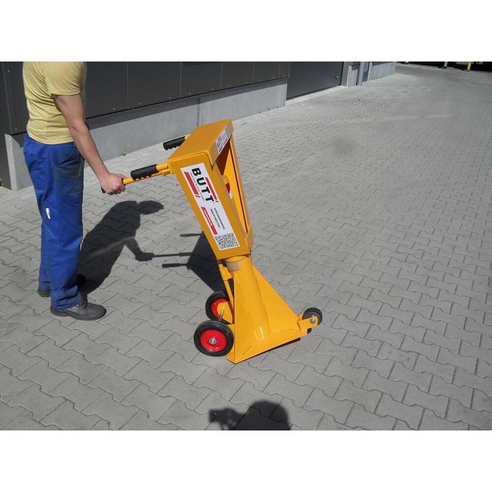 Produktabbildung Nr. 3: BUTT® Teleskop-Verladestütze für Lkw, Tragfähigkeit 30 t, Modell TS-2, Arbeitshöhe von 1000–1300 mm