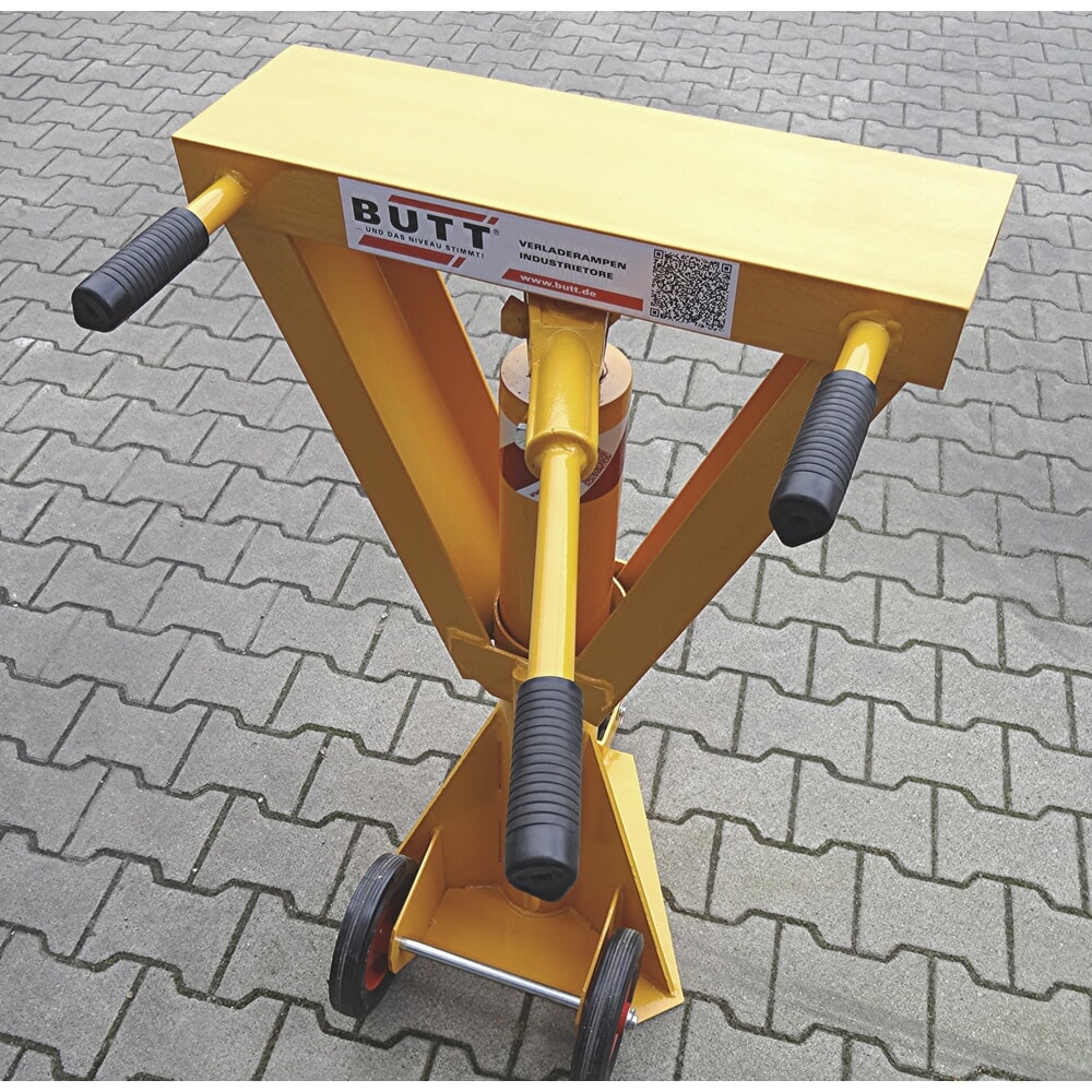 Produktabbildung Nr. 6: BUTT® Teleskop-Verladestütze für Lkw, Tragfähigkeit 30 t, Modell TS-2, Arbeitshöhe von 1000–1300 mm