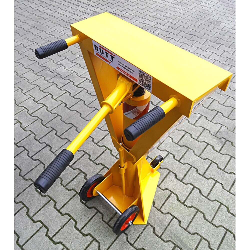 Produktabbildung Nr. 10: BUTT® Teleskop-Verladestütze für Lkw, Tragfähigkeit 30 t, Modell TS-2, Arbeitshöhe von 1000–1300 mm
