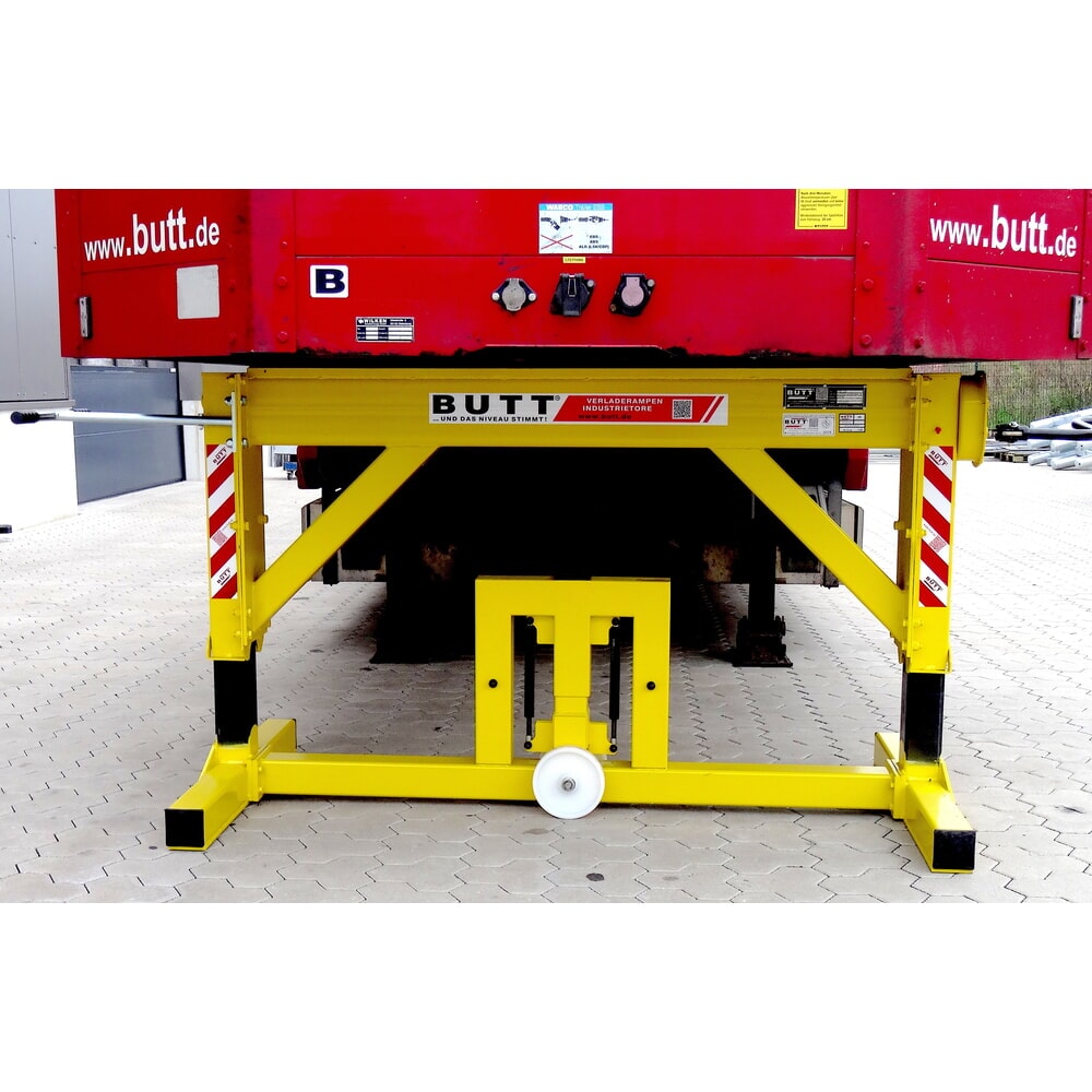 Produktabbildung Nr. 22: BUTT® Teleskop-Verladestütze für Lkw Trailerbock TB25, Tragfähigkeit 25 t, Arbeitshöhe 1020–1470 mm