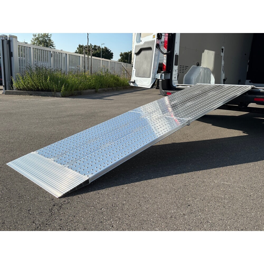 Produktabbildung Nr. 6: Altec Klappbare Verladeschienen AOS-F, flexibel einsetzbar, Tragkraft/Paar 975 kg/Stück, LxB  2.045 x 800 mm