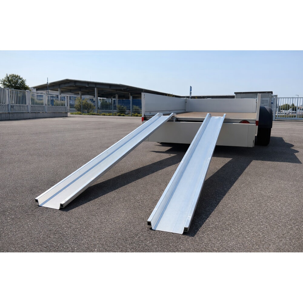 Produktabbildung Nr. 8: Altec Verladeschienen ABS, mit Schutzrand, für leichtere Ladegüter, Tragkraft/Paar 600 kg, LxB 1.500 x 150 mm