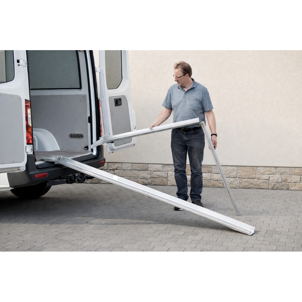 Produktabbildung Nr. 3: Altec Klappbare Verladeschiene ABS-F, für den schnellen Transport, Tragkraft 400 kg, LxB 1.500 x 235 mm