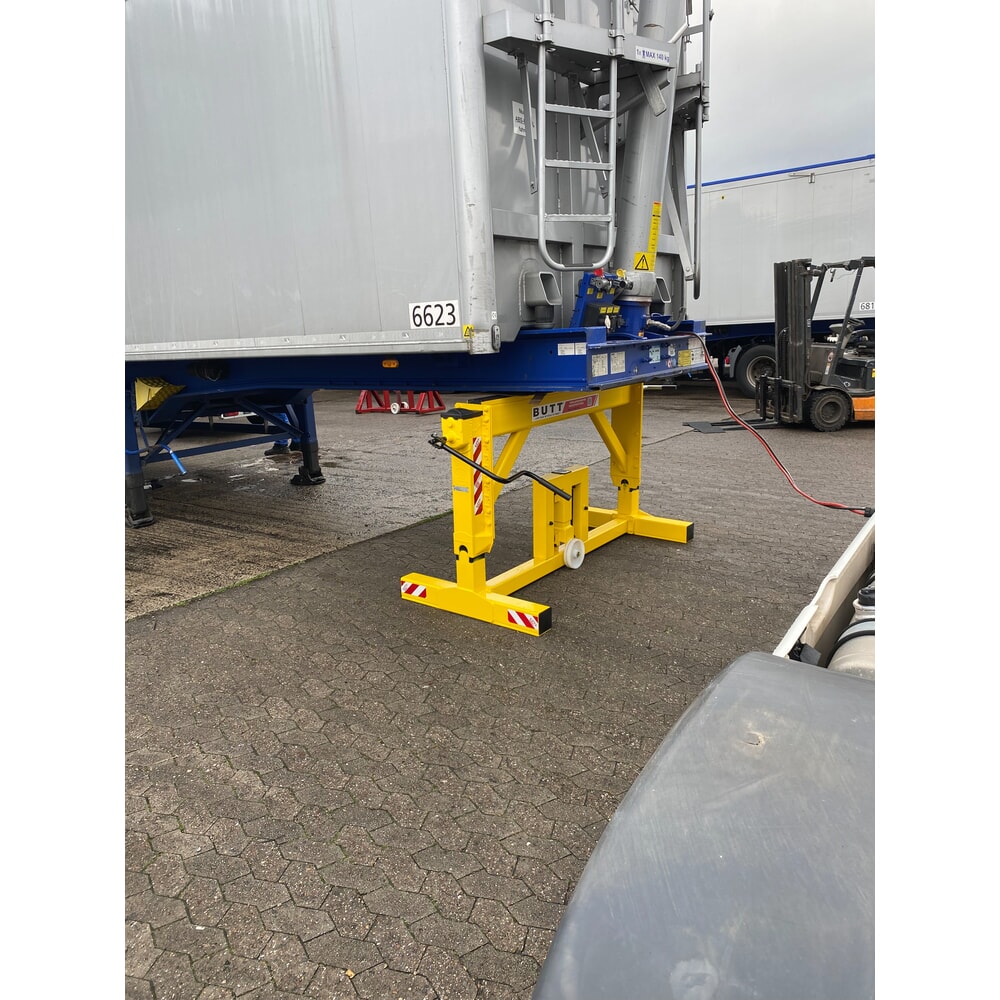 Produktabbildung Nr. 30: BUTT® Teleskop-Verladestütze für Lkw Trailerbock TB25, Tragfähigkeit 25 t, Arbeitshöhe 1020–1470 mm