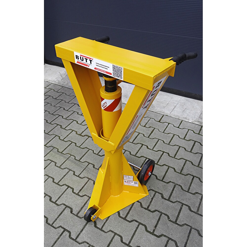 Produktabbildung Nr. 13: BUTT® Teleskop-Verladestütze für Lkw, Tragfähigkeit 30 t, Modell TS-2, Arbeitshöhe von 1000–1300 mm