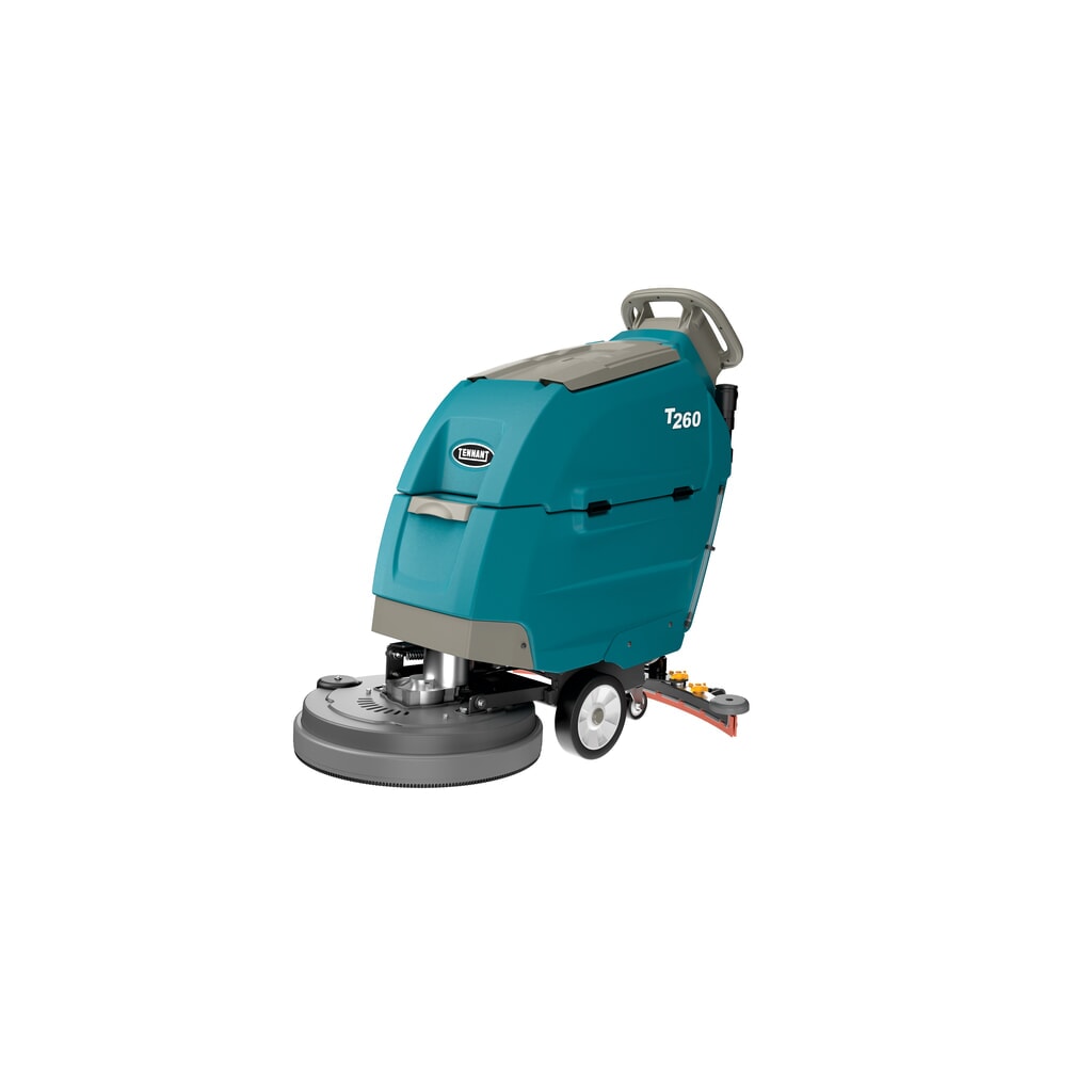 Produktabbildung: Tennant® Handgeführte Scheuersaugmaschine T260, mit Linatex® Sauglippen