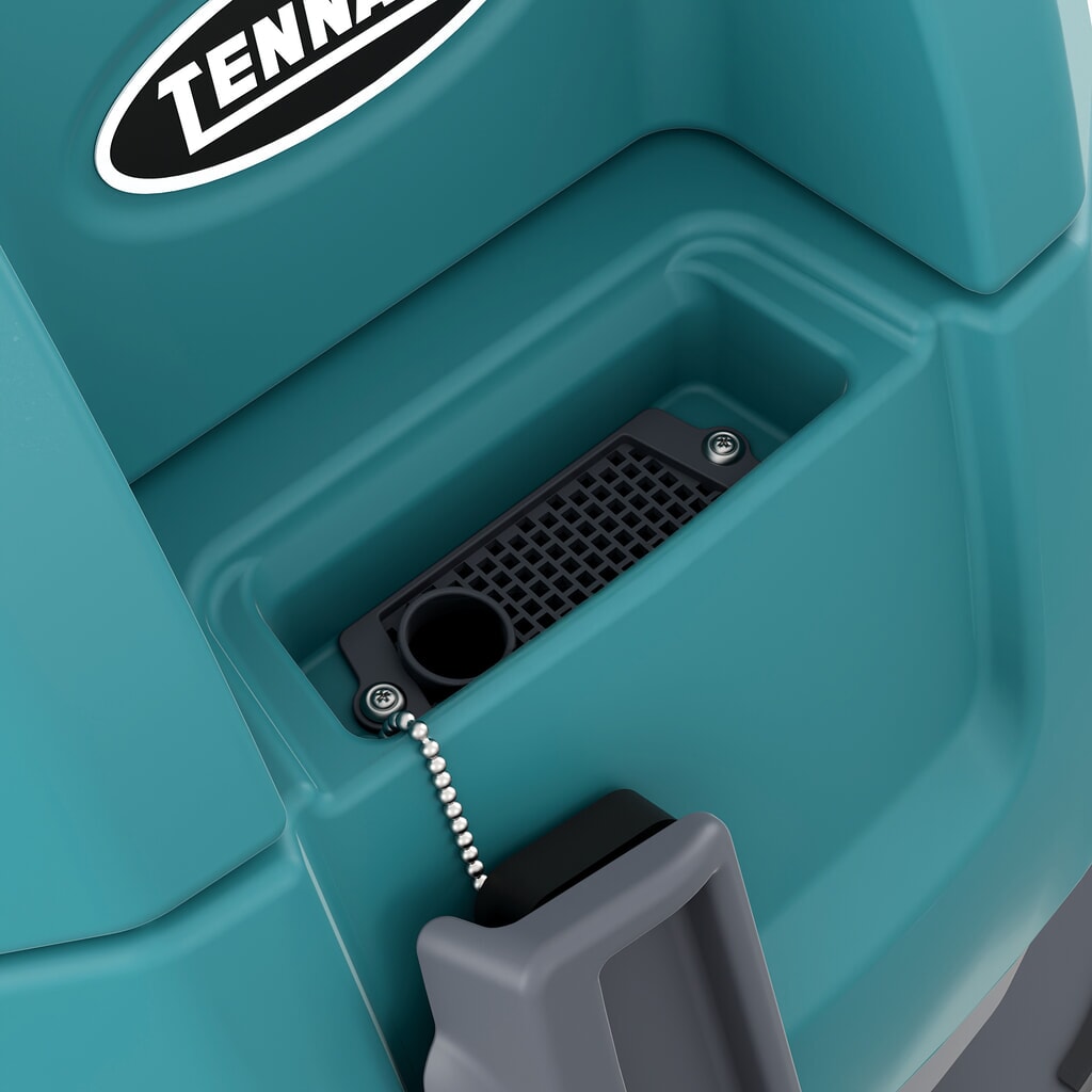 Produktabbildung Nr. 7: Tennant® Handgeführte Scheuersaugmaschine T360, magnetischer Bürstenwechsel