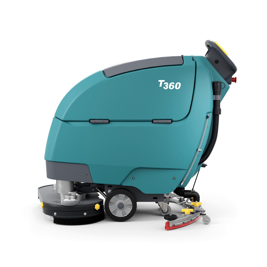Produktabbildung Nr. 9: Tennant® Handgeführte Scheuersaugmaschine T360, magnetischer Bürstenwechsel