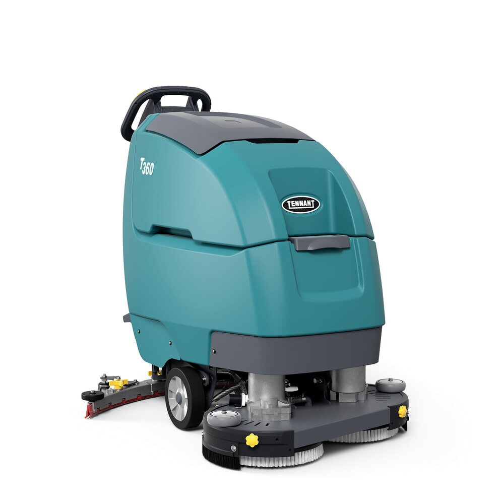 Produktabbildung Nr. 9: Tennant® Handgeführte Scheuersaugmaschine T360, magnetischer Bürstenwechsel