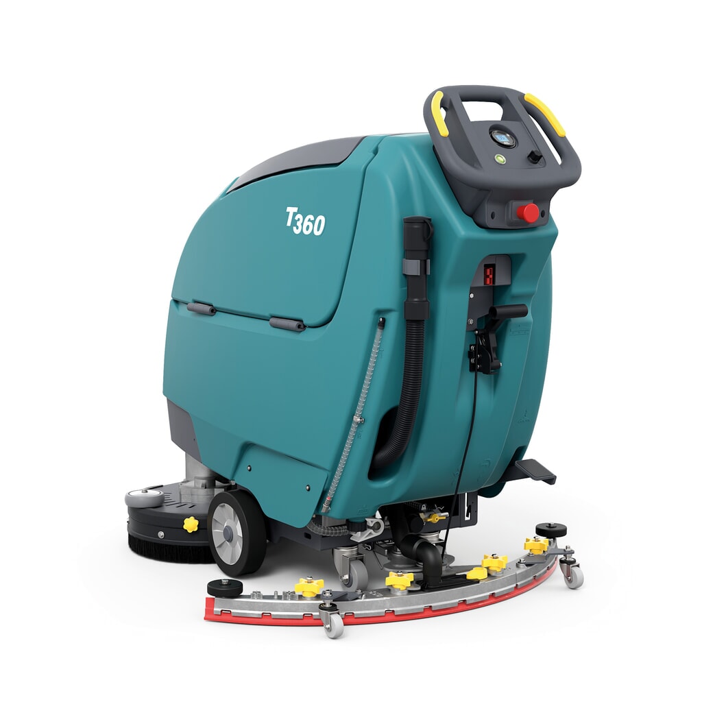 Produktabbildung Nr. 16: Tennant® Handgeführte Scheuersaugmaschine T360, magnetischer Bürstenwechsel