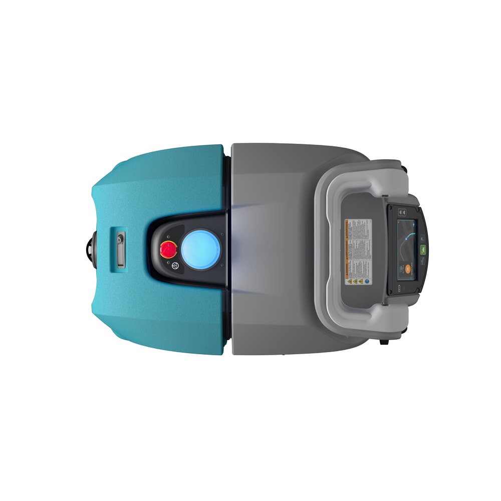 Produktabbildung Nr. 5: Tennant® Reinigungsroboter ROVR, mit 2 Scheuerbürsten, Laufzeit 2,5 Std.