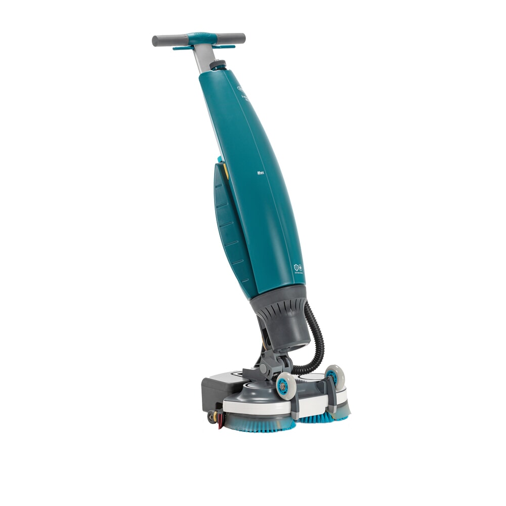 Produktabbildung Nr. 2: Tennant® Handgeführte Micro-Scheuersaugmaschine i-mop, mit gegenläufigen Doppelbürsten, Arbeitsbreite 368 mm