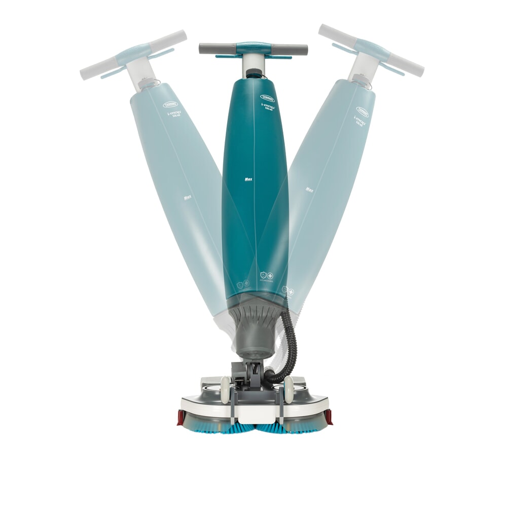 Produktabbildung Nr. 5: Tennant® Handgeführte Micro-Scheuersaugmaschine i-mop, mit gegenläufigen Doppelbürsten, Arbeitsbreite 368 mm