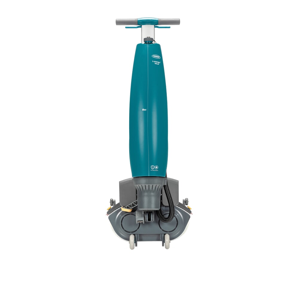 Produktabbildung Nr. 10: Tennant® Handgeführte Micro-Scheuersaugmaschine i-mop, mit gegenläufigen Doppelbürsten, Arbeitsbreite 368 mm