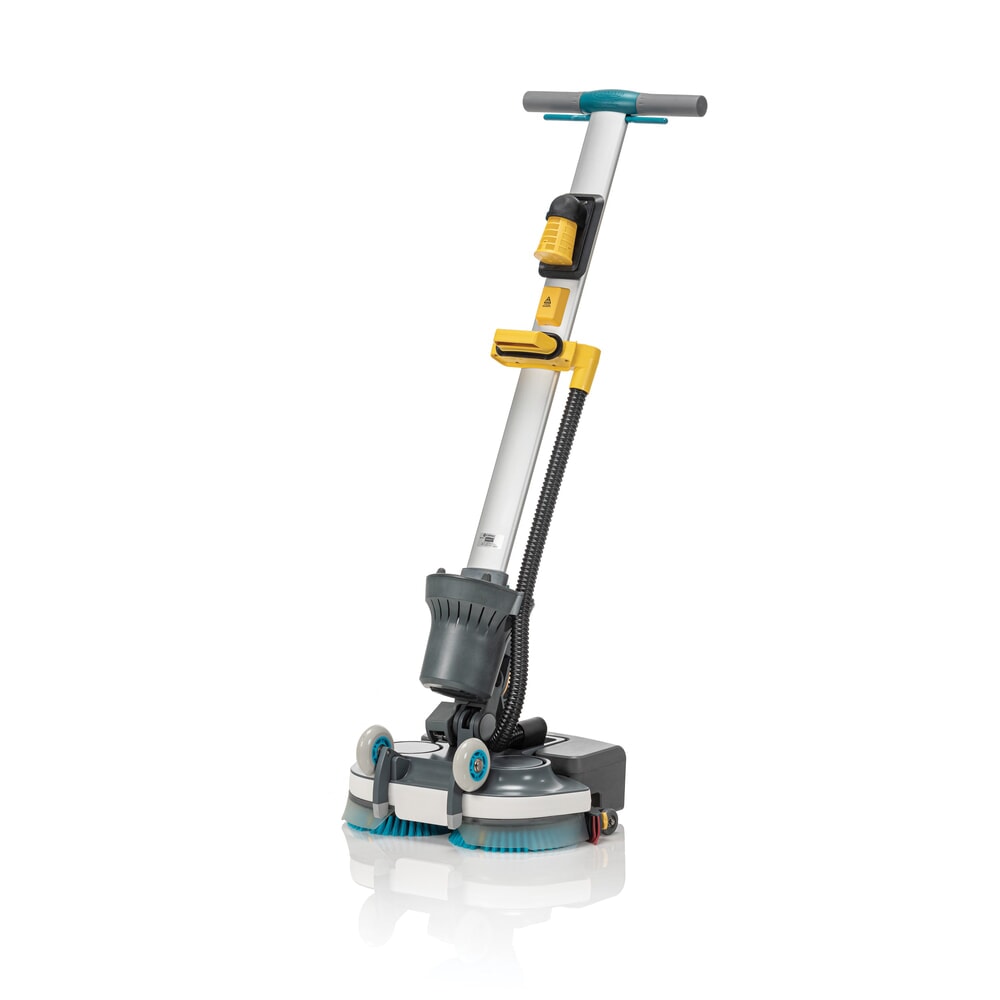 Produktabbildung Nr. 15: Tennant® Handgeführte Micro-Scheuersaugmaschine i-mop, mit gegenläufigen Doppelbürsten, Arbeitsbreite 368 mm