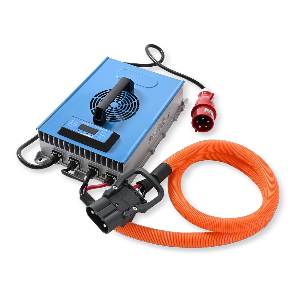 Produktabbildung Nr. 1: Externes Ladegerät D400, 80 V, 60 A, CEE red 32A, 5-pin - 3P+N+E für AntOn by Jungheinrich Elektro-Stapler CBH 2.0