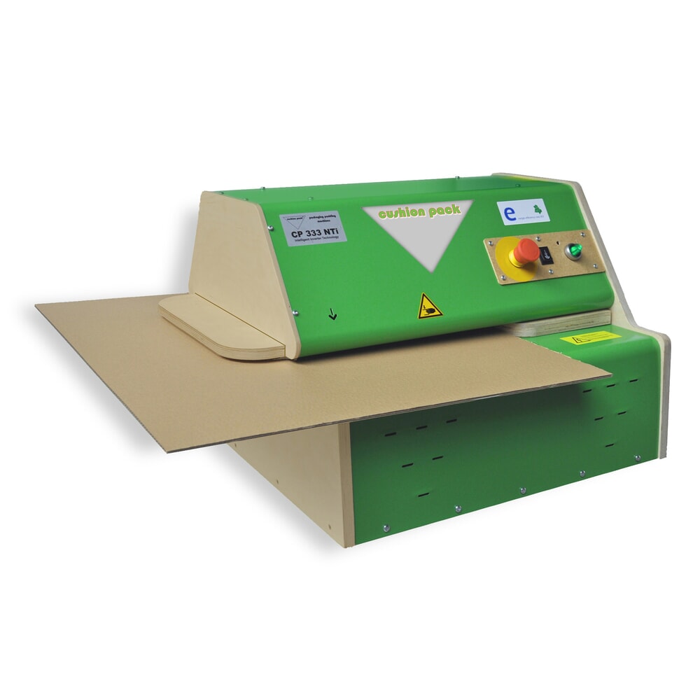 Produktabbildung: cushion pack Verpackungspolstermaschine NTI, Tischmaschine, CP 333, Produktionsleistung bis 2 m³/h