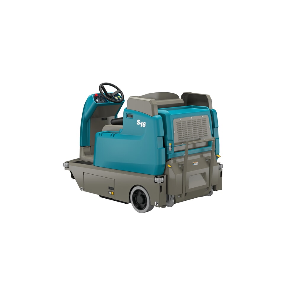Produktabbildung Nr. 3: Tennant® Aufsitzkehrmaschine S16L, mit MaxPro™-Kehrtechnologie, mit 1 Seitenbesen