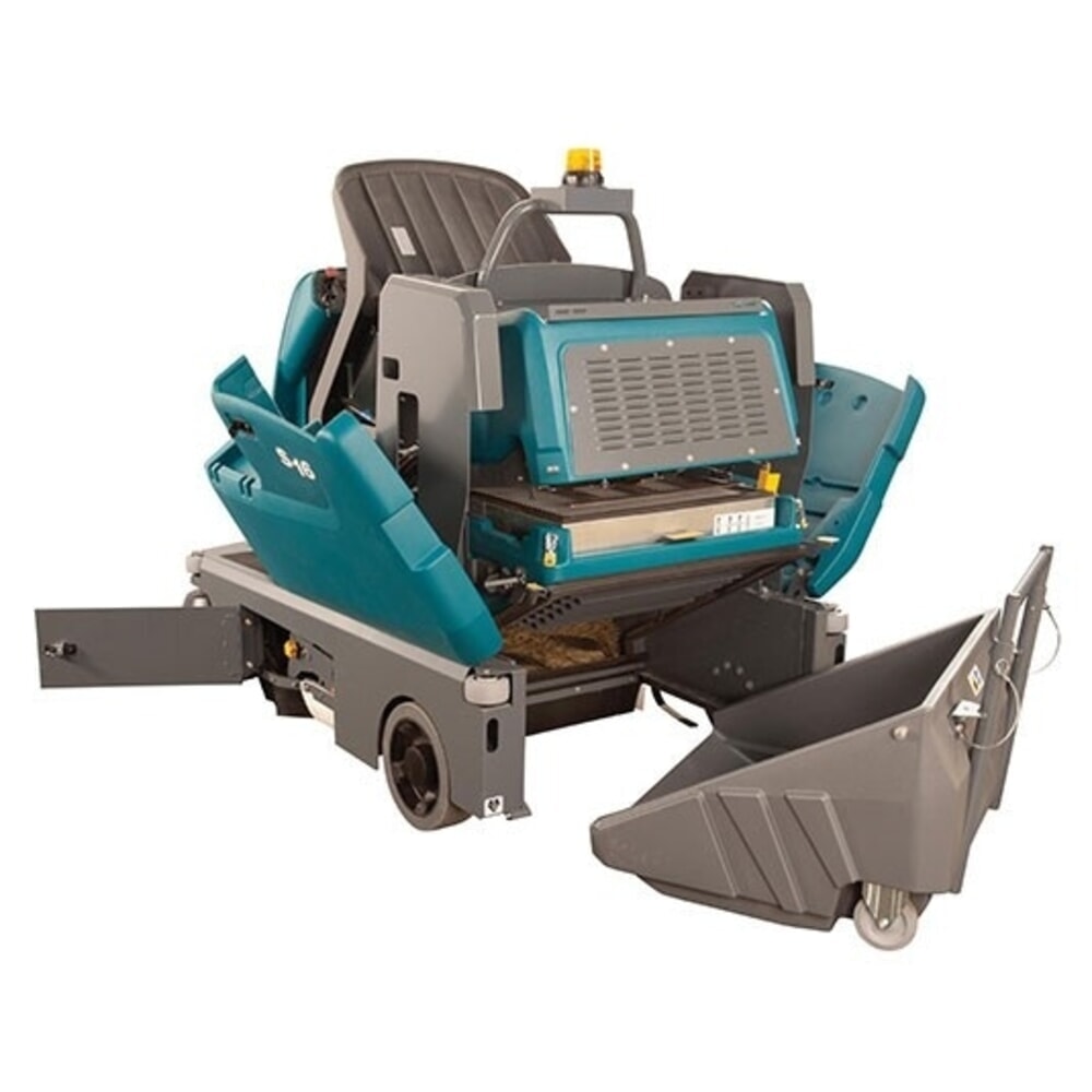 Produktabbildung Nr. 6: Tennant® Aufsitzkehrmaschine S16L, mit MaxPro™-Kehrtechnologie, mit 1 Seitenbesen