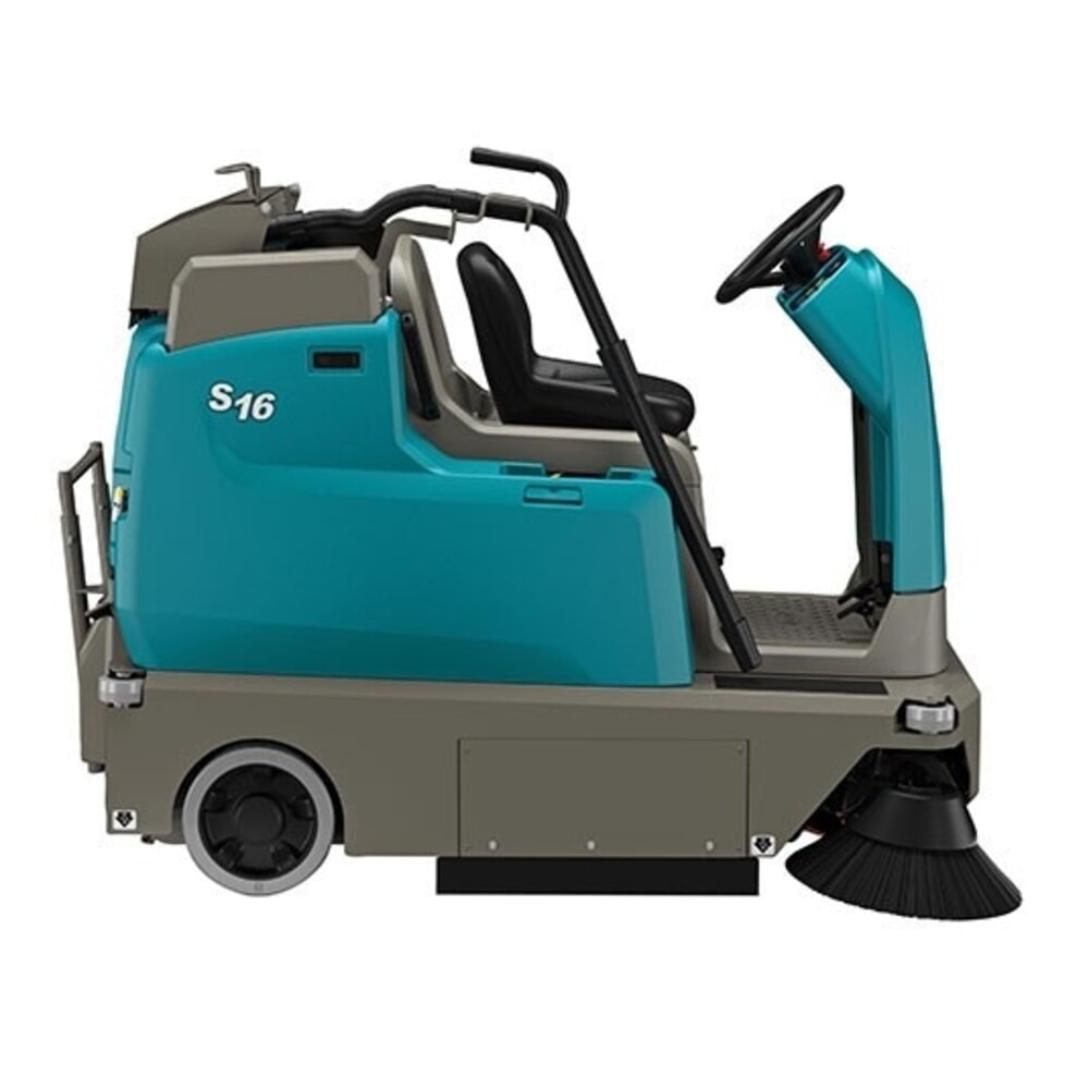 Produktabbildung Nr. 7: Tennant® Aufsitzkehrmaschine S16L, mit MaxPro™-Kehrtechnologie, mit 1 Seitenbesen