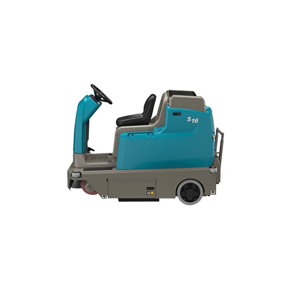 Produktabbildung Nr. 8: Tennant® Aufsitzkehrmaschine S16L, mit MaxPro™-Kehrtechnologie, mit 1 Seitenbesen
