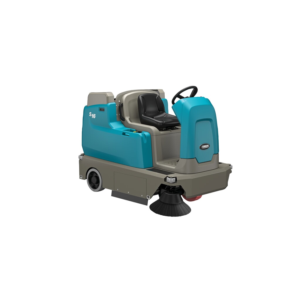 Produktabbildung Nr. 9: Tennant® Aufsitzkehrmaschine S16L, mit MaxPro™-Kehrtechnologie, mit 1 Seitenbesen
