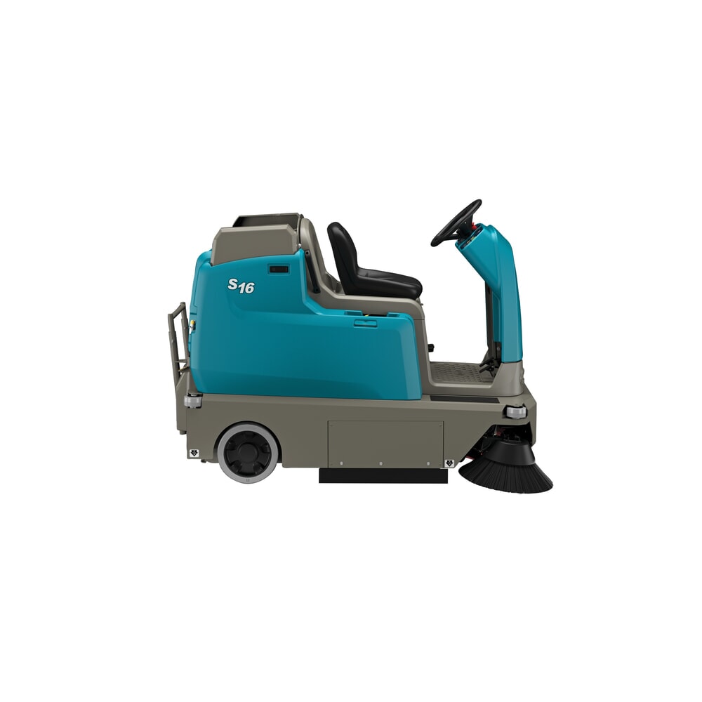 Produktabbildung Nr. 10: Tennant® Aufsitzkehrmaschine S16L, mit MaxPro™-Kehrtechnologie, mit 1 Seitenbesen