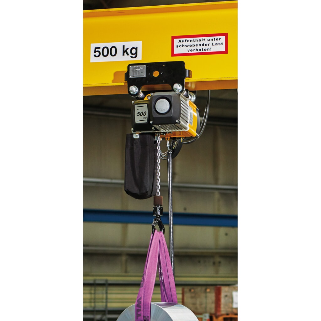 Yale® Elektrokettenzug CPVF 2-8/VTP, mit Feinhub, mit Rollfahrwerk, Tragkraft 250 kg Produktabbildung: Yale® Elektrokettenzug CPVF 2-8/VTP, mit Feinhub, mit Rollfahrwerk, Tragkraft 250 kg