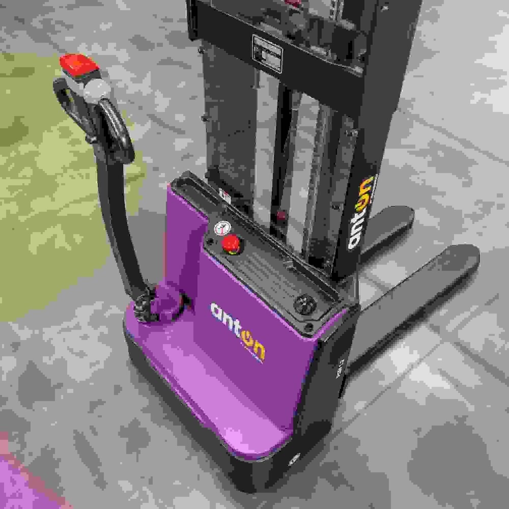 Produktabbildung Nr. 2: AntOn by Jungheinrich Elektro-Hochhubwagen PSM 1.2, mit Zweifach-Teleskop-Hubgerüst, Tragfähigkeit 1200 kg, Hubhöhe 3622 mm