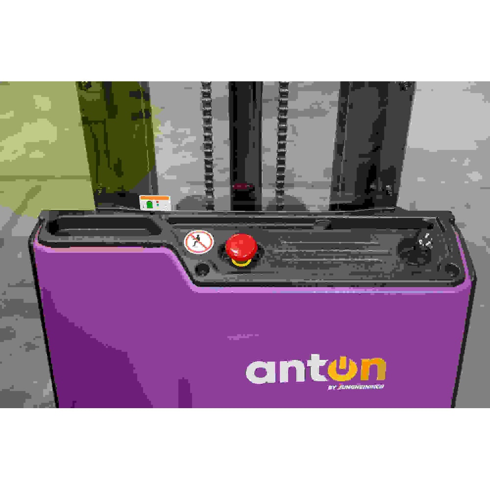 Produktabbildung Nr. 8: AntOn by Jungheinrich Elektro-Hochhubwagen PSM 1.2, mit Zweifach-Teleskop-Hubgerüst, Tragfähigkeit 1200 kg, Hubhöhe 3622 mm