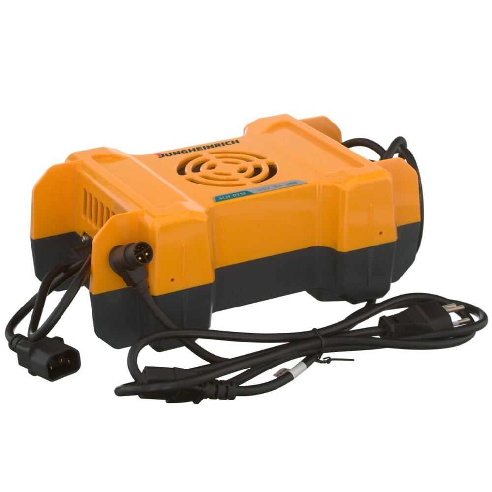 Produktabbildung: Ladegerät Typ J / CH für Elektro-Hochhubwagen Jungheinrich AME 15 und AME 18, 48 V / 8 A