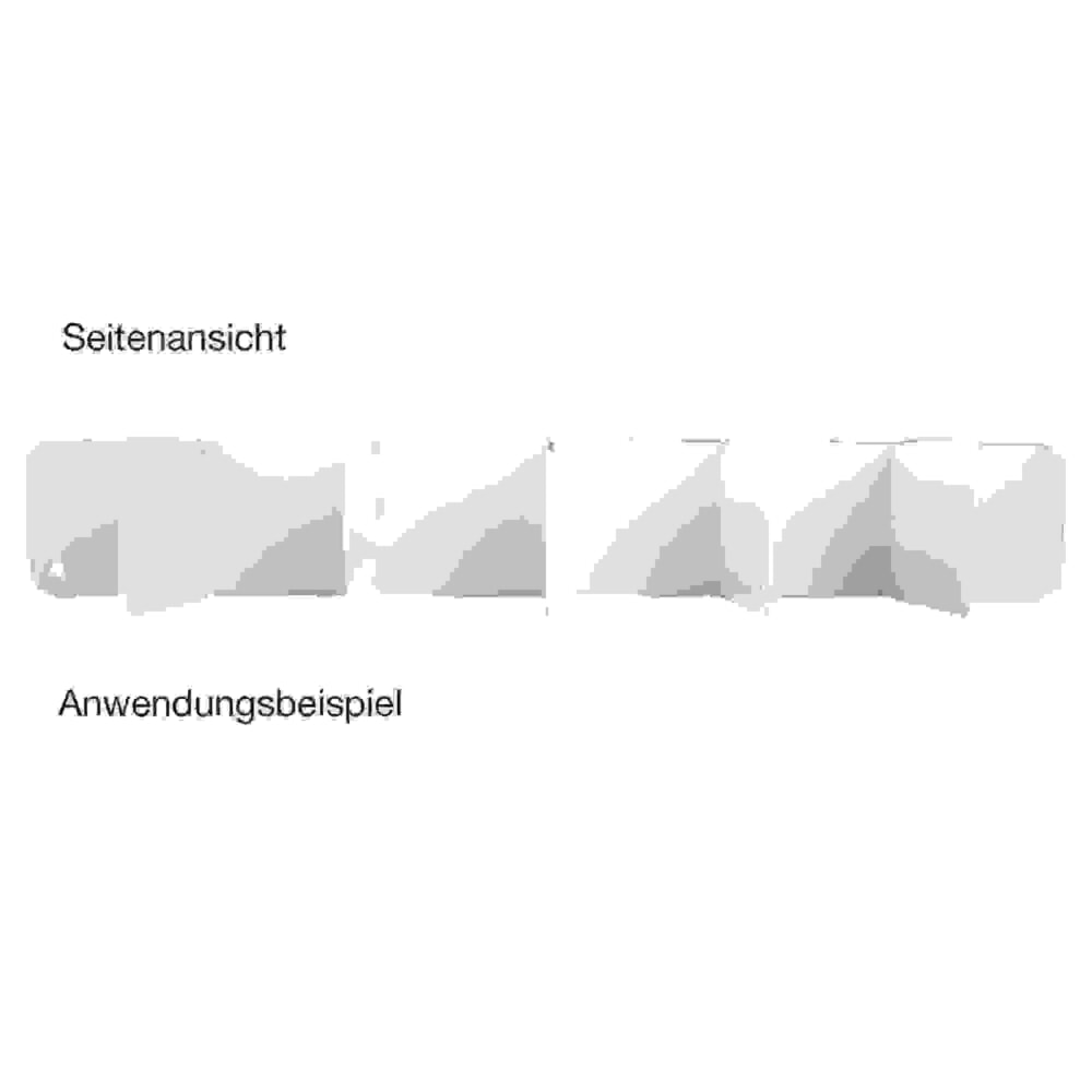 Produktabbildung Nr. 4: Einteiler für HEMMDAL Schubladenschrank Classic, LxB 338 x 50 mm, für kleine Schublade